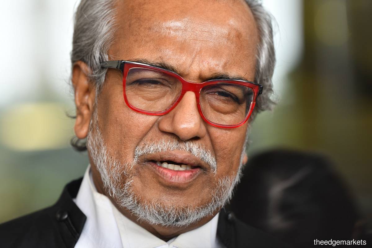 Shafee: I find it disappointing that that kind of remark was made by the court. (Photo by Mohd Suhaimi Mohamed Yusuf/The Edge)
